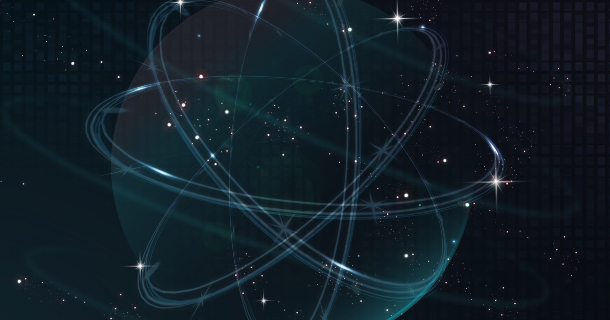 宇宙空間に新しい技術が誕生するイメージ画像